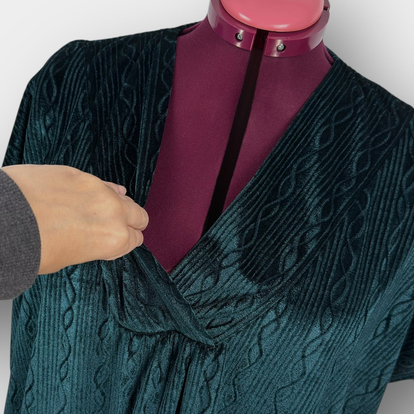 Vanity Fair Velour Caftan (O/S)