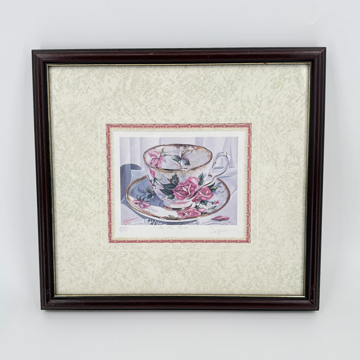 Sandra Hudson Tea For Two Print