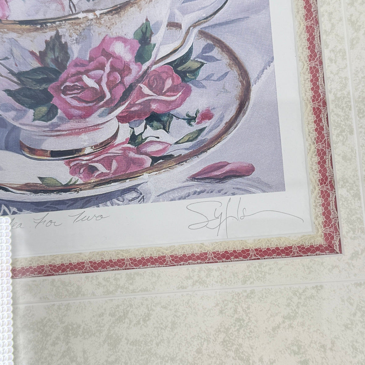Sandra Hudson Tea For Two Print