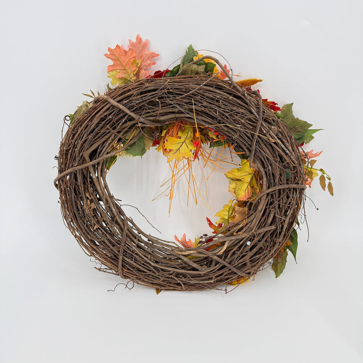 Fall Grapevine Floral Wreath