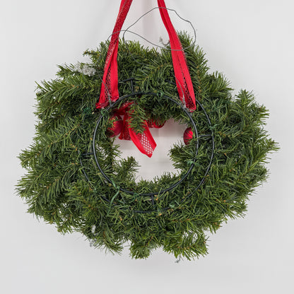 Christmas Ornament Pine Wreath