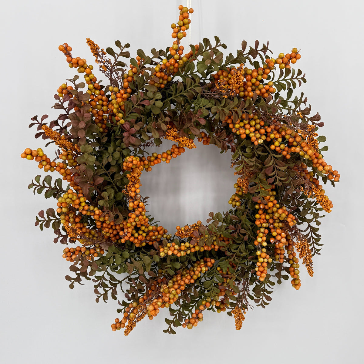 Fall Berry Greenery Wreath