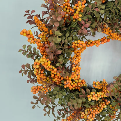 Fall Berry Greenery Wreath