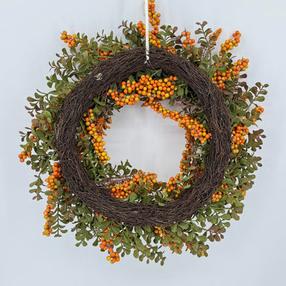 Fall Berry Greenery Wreath