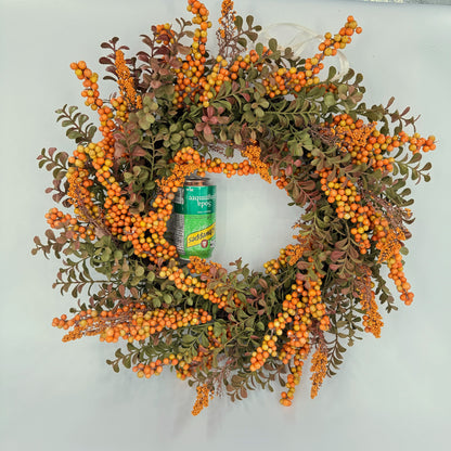 Fall Berry Greenery Wreath