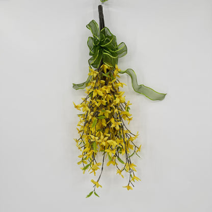 Yellow Forsythia Twig Swag
