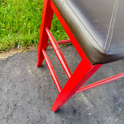 Double Seat Upholstered Bench
