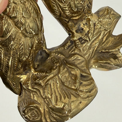 Solid Brass Owl Figurine