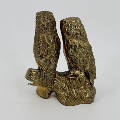 Solid Brass Owl Figurine
