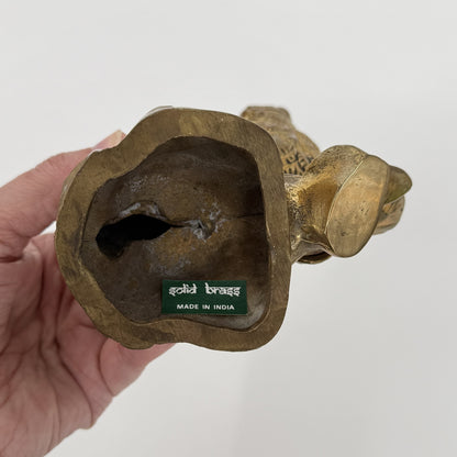 Solid Brass Owl Figurine