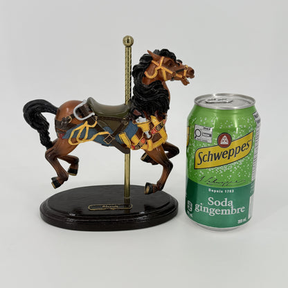 Biscuit Carousel Horse Figurine