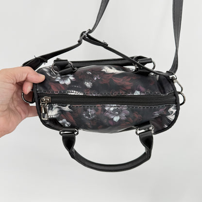 Gothic Skull Floral Handbag