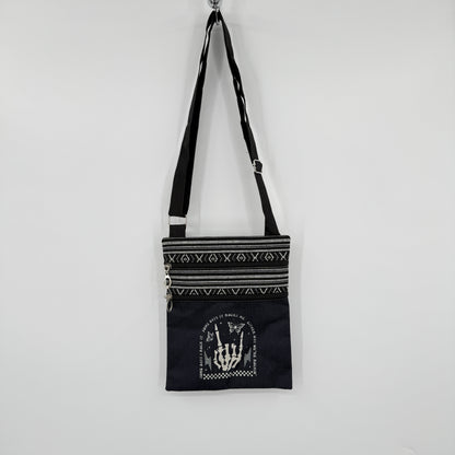 Skeleton Hand Crossbody Bag