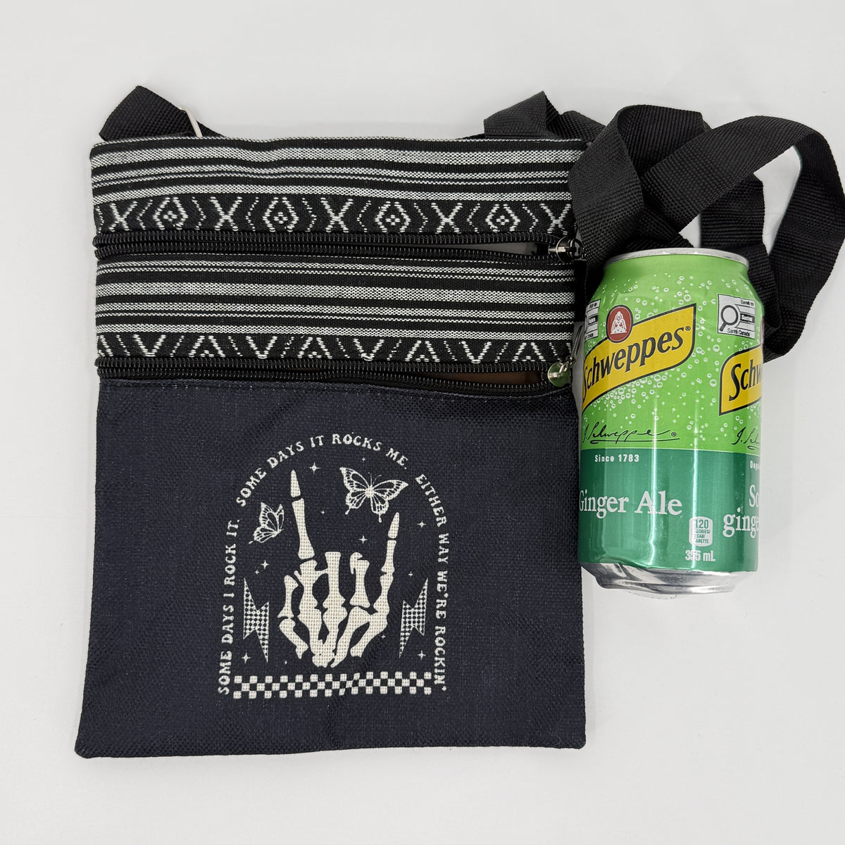 Skeleton Hand Crossbody Bag