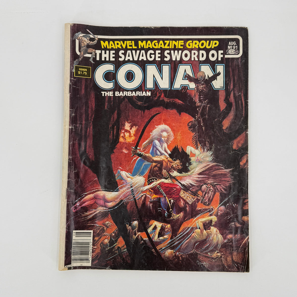 Savage Sword of Conan Comic Magazine #91