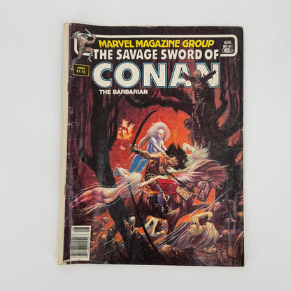 Savage Sword of Conan Comic Magazine #91
