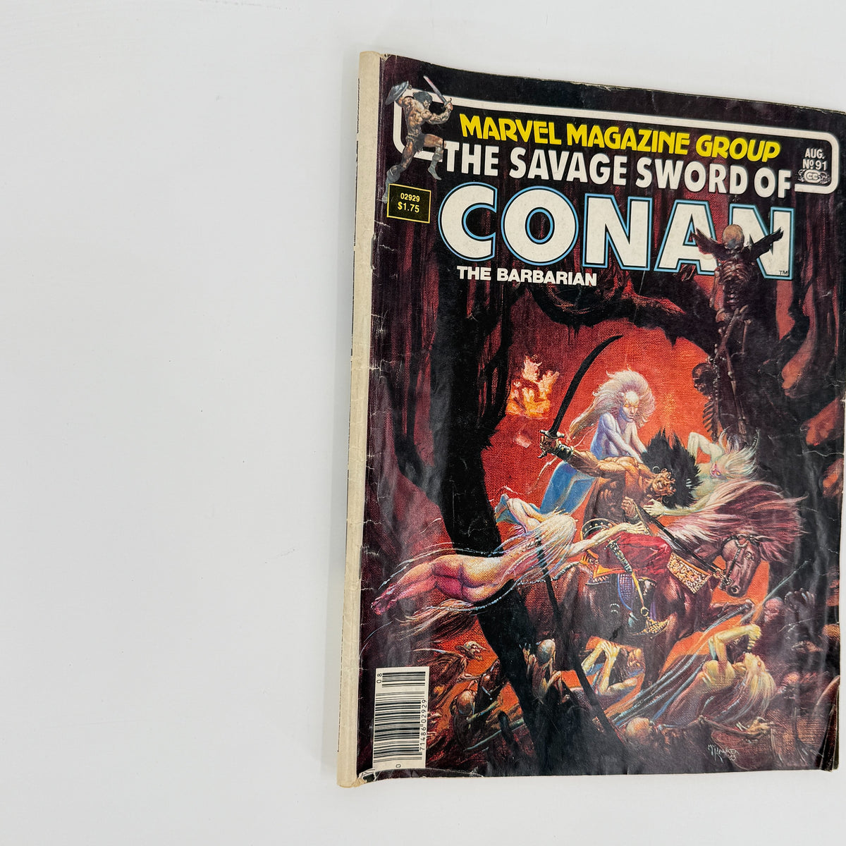 Savage Sword of Conan Comic Magazine #91