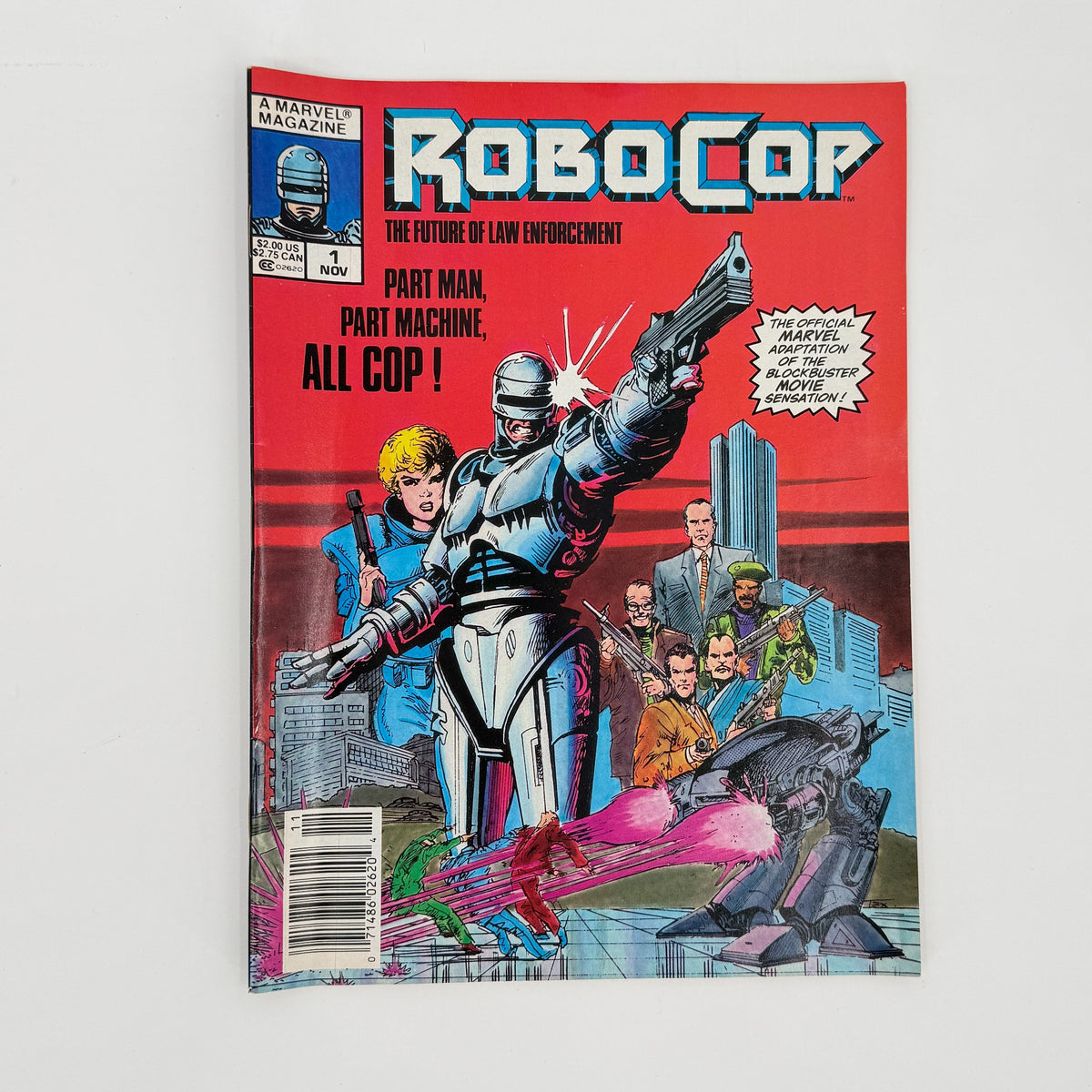 Marvel RoboCop #1 1987 Comic