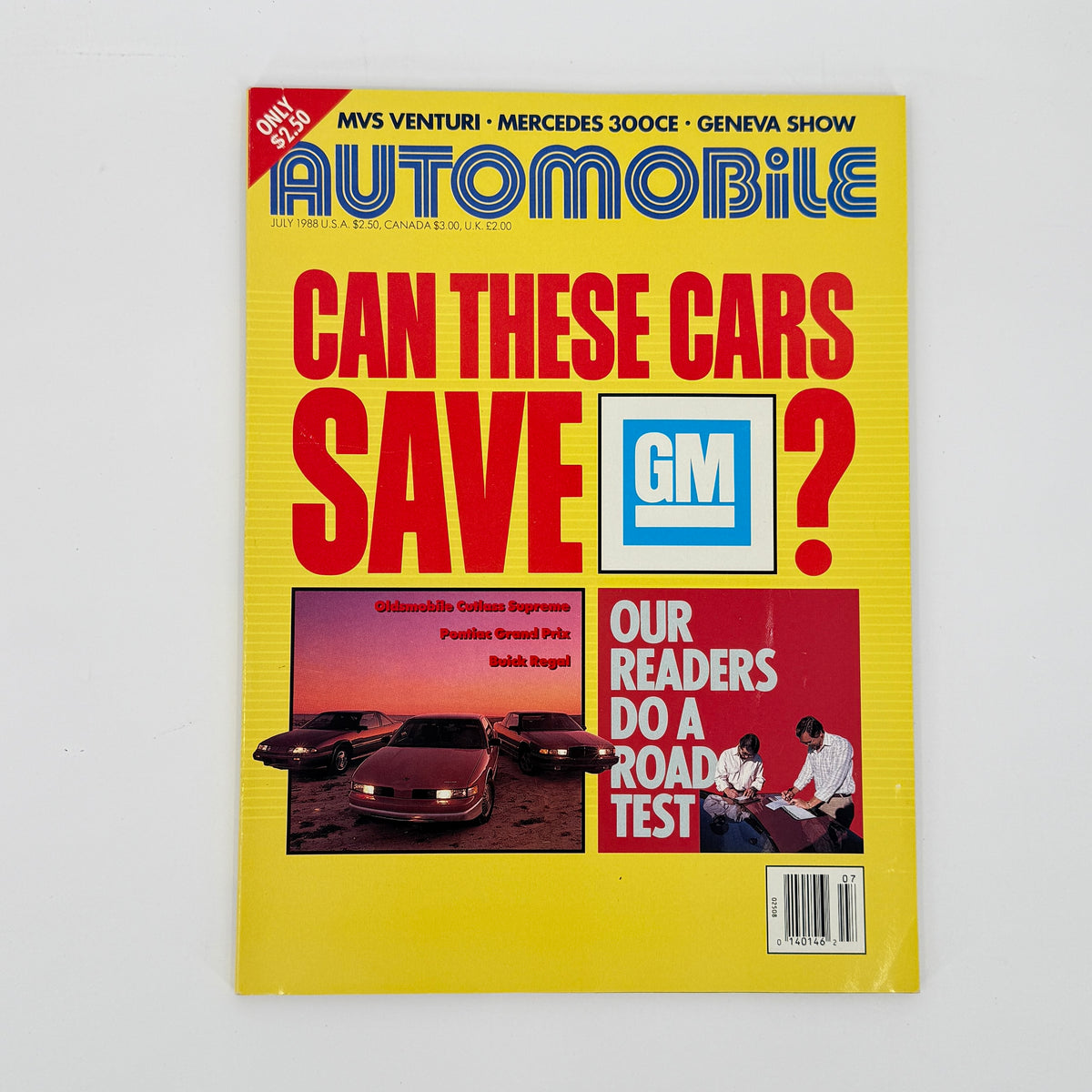 Automobile Magazine July 1988