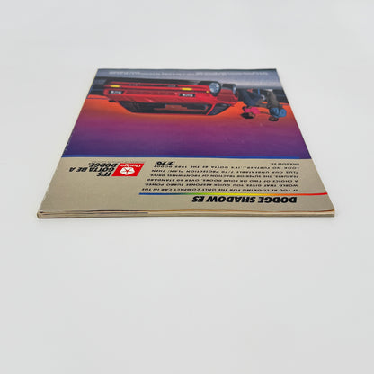 Automobile Magazine July 1988