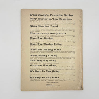 1967 Guitarists Chord Music Book