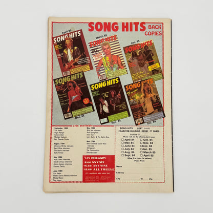 Song Hits Magazine June 1985