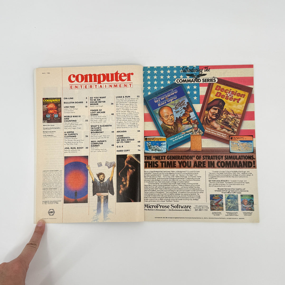 Computer Entertainment May 1985