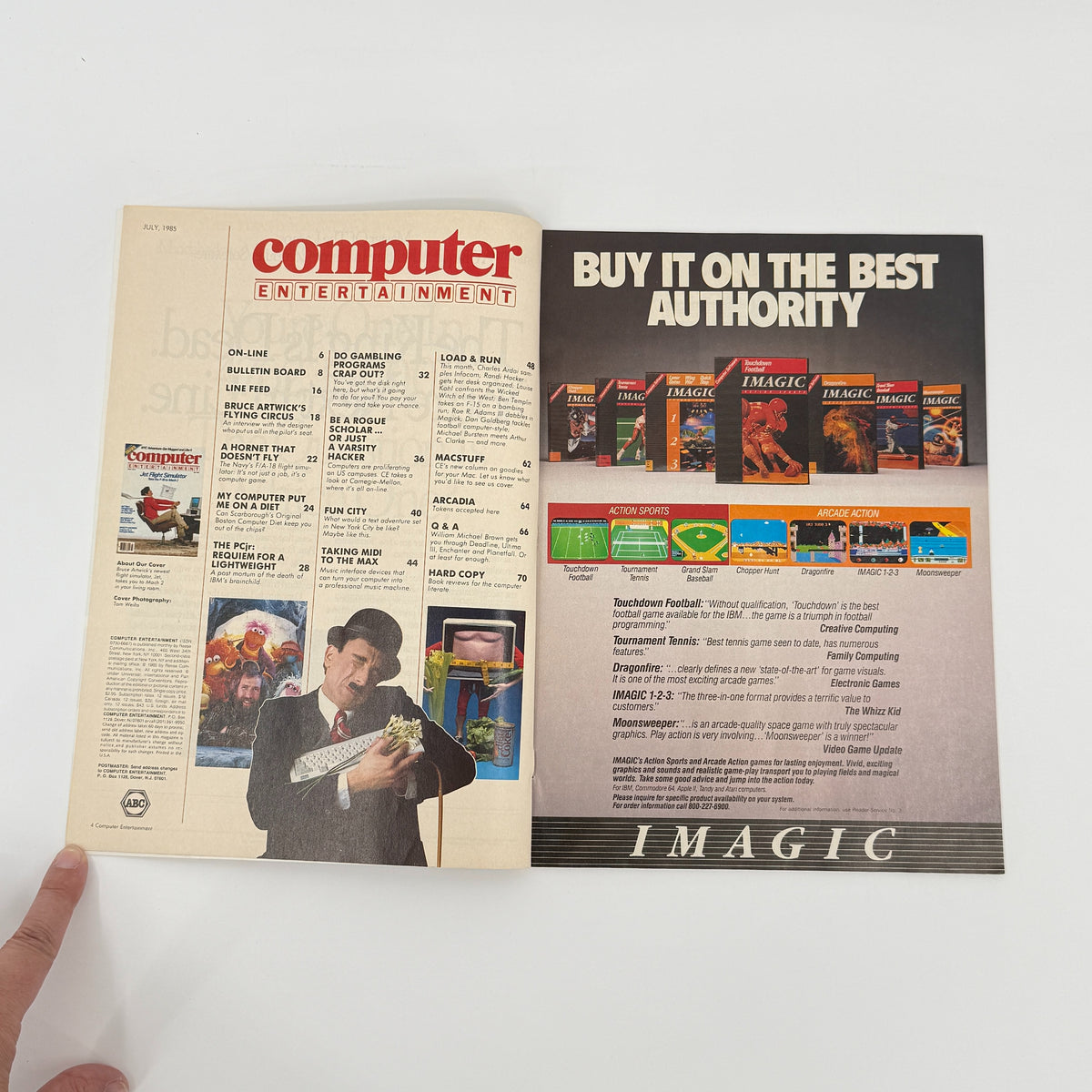 Computer Entertainment July 1985