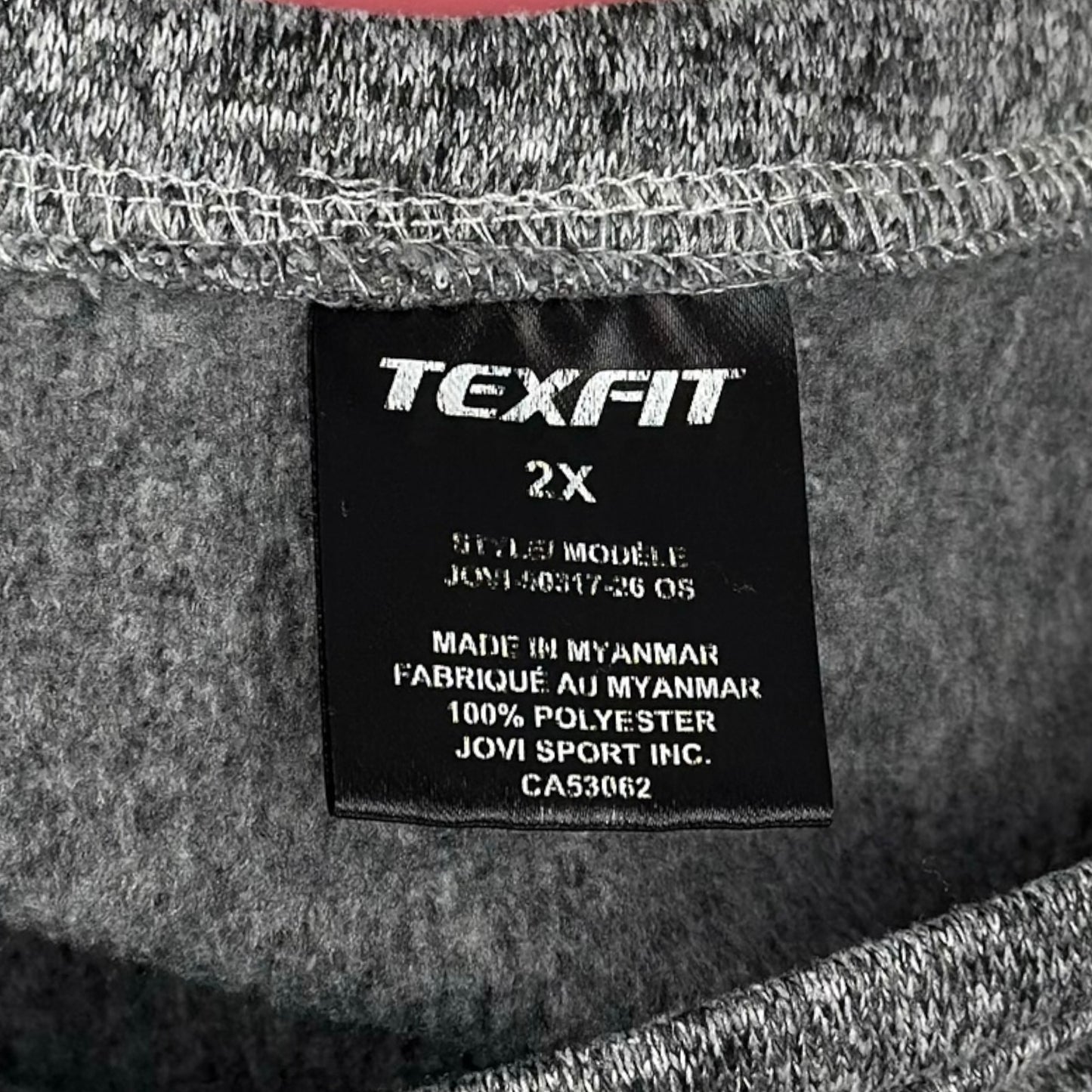 Texfit Fleece Crew Sweatshirt