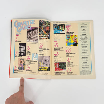Computer Games Magazine Lot 1984 1985