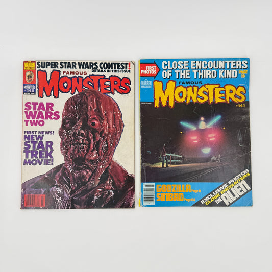 Monsters of Filmland #141 #145 1978