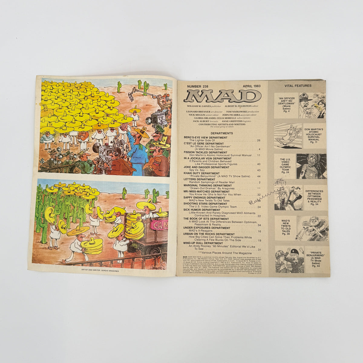 MAD Cracked Magazine Lot 1980's