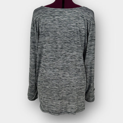 ACX Active lattice sleeve top