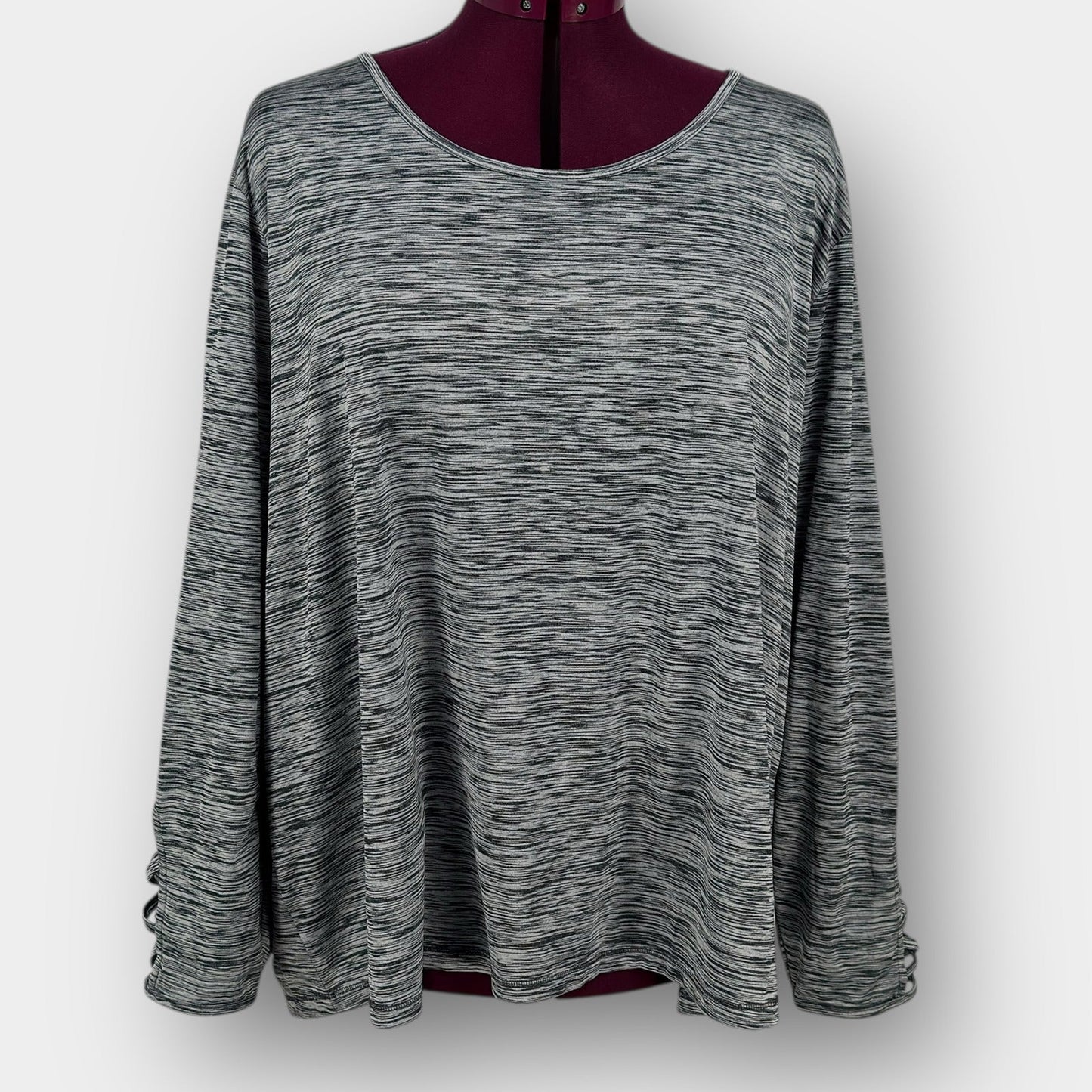 ACX Active lattice sleeve top