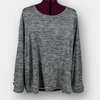 ACX Active lattice sleeve top