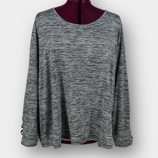 ACX Active lattice sleeve top