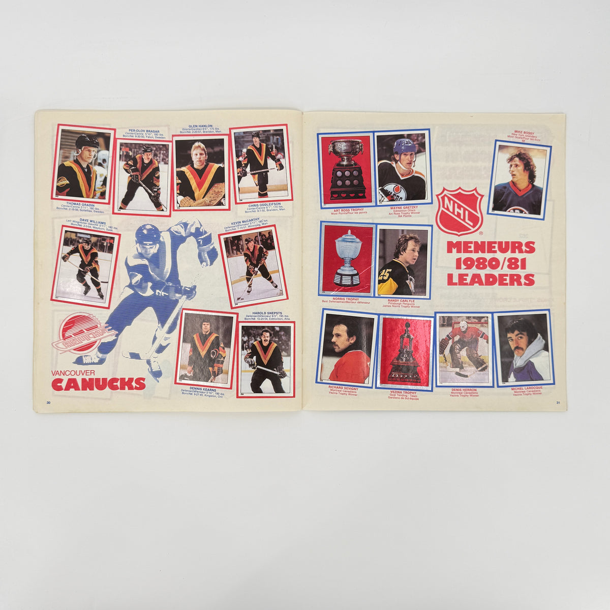 O-Pee-Chee 1981-82 NHL Album