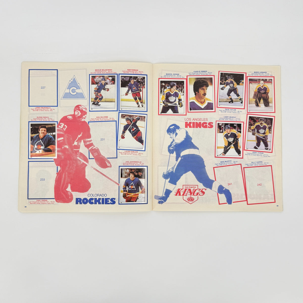 O-Pee-Chee 1981-82 NHL Album