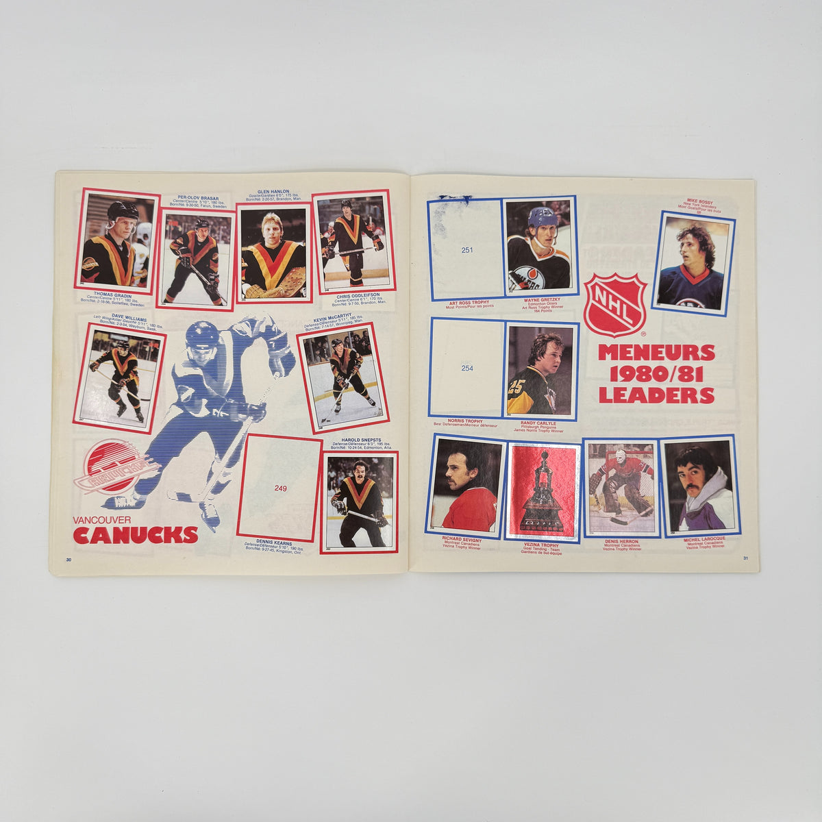 O-Pee-Chee 1981-82 NHL Album