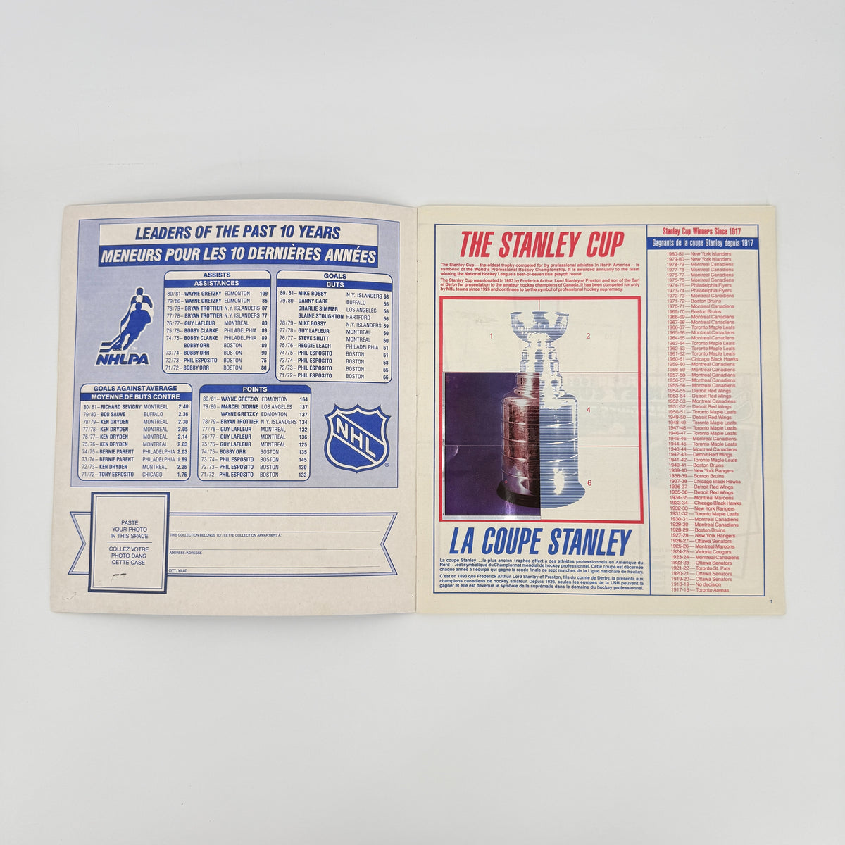 O-Pee-Chee 1981-82 NHL Album