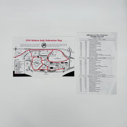 1996 Molson Indy Race Program