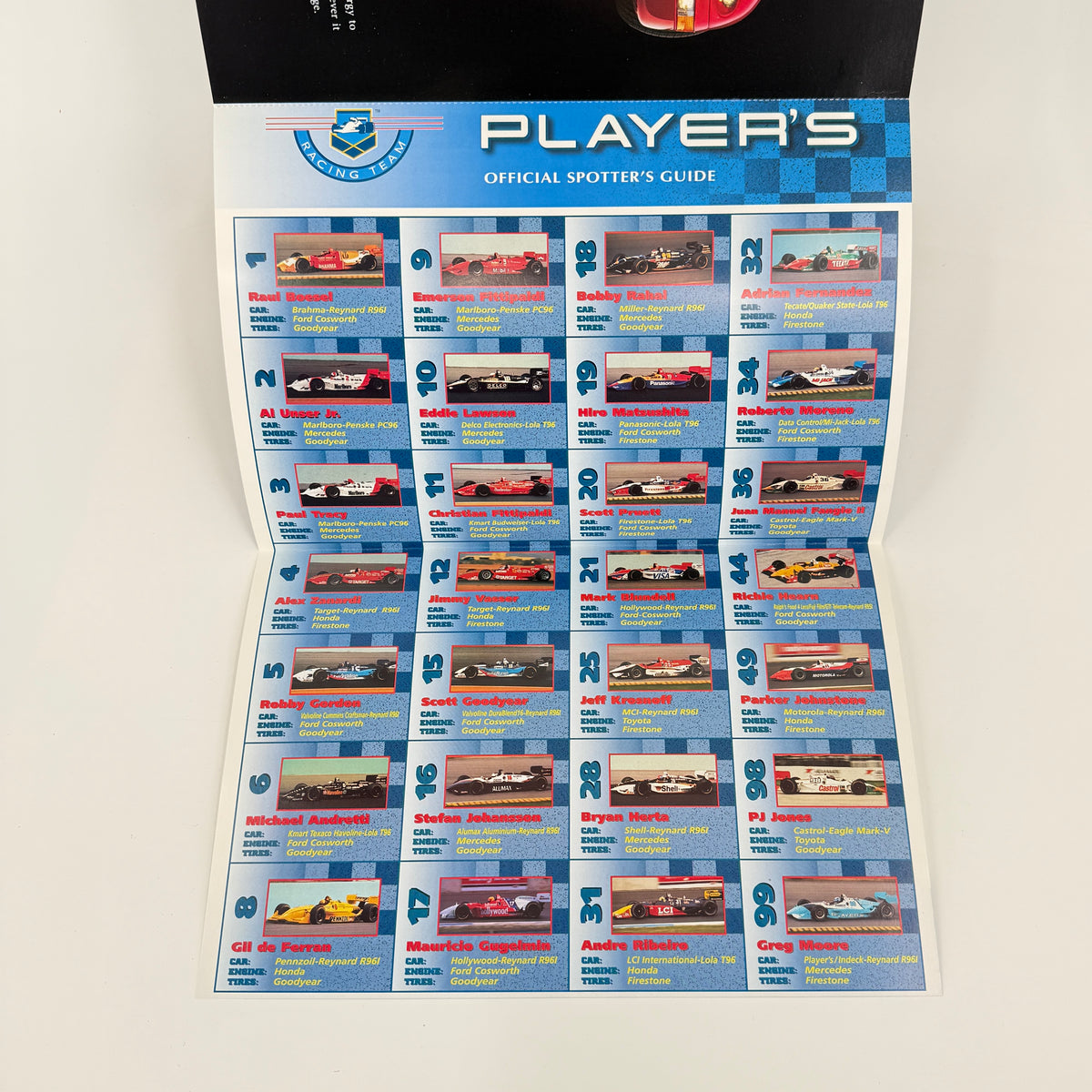 1996 Molson Indy Race Program