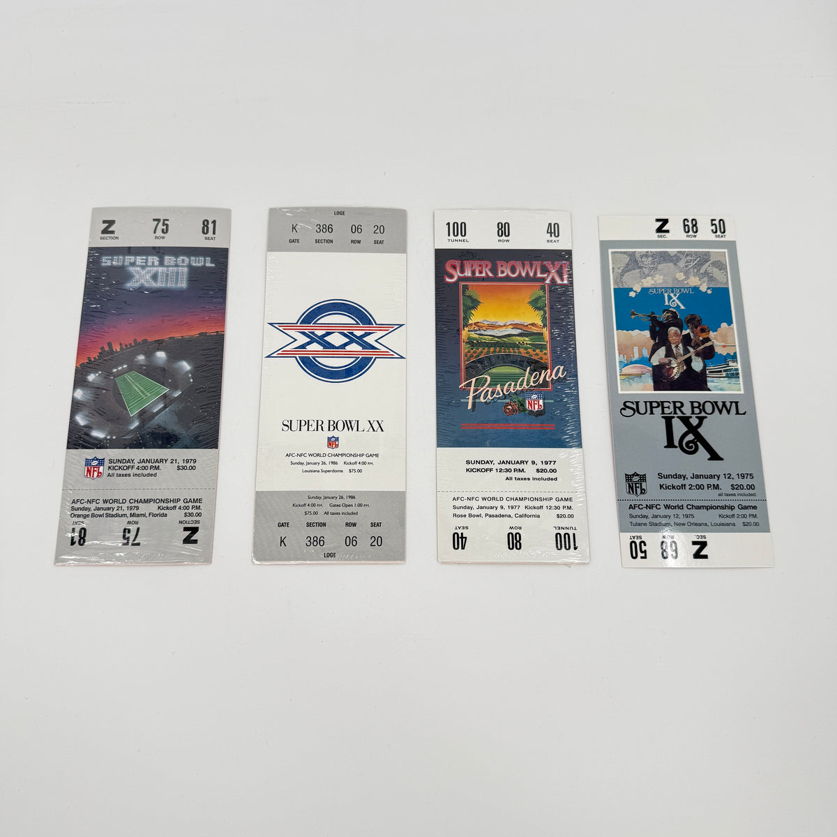 Budweiser NFL Super Bowl Replica Lot