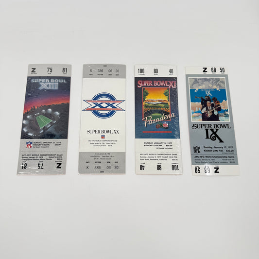 Budweiser NFL Super Bowl Replica Lot