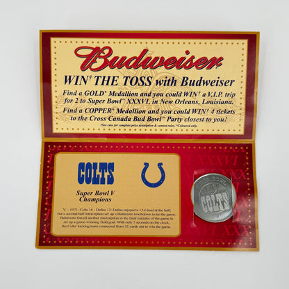 2002 Budweiser Super Bowl Medallion Lot