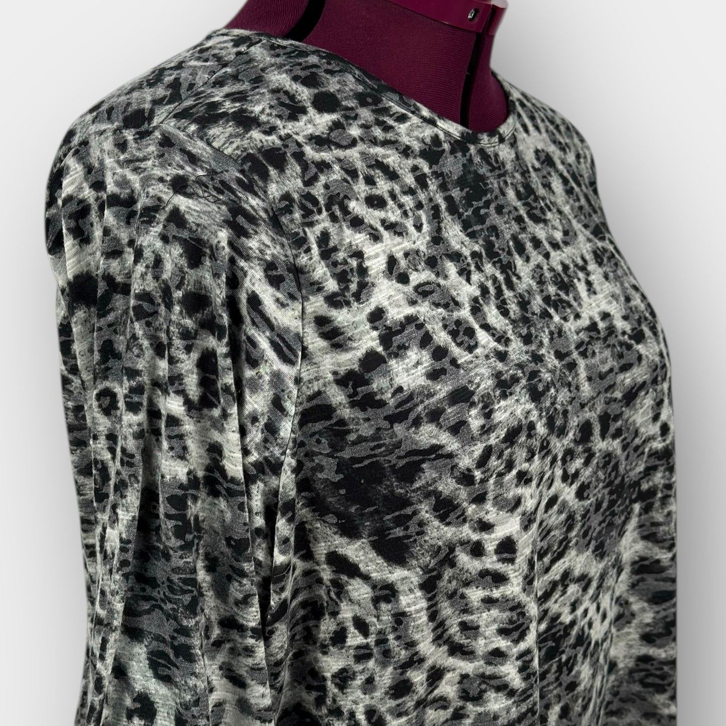 iyla sheer animal tunic