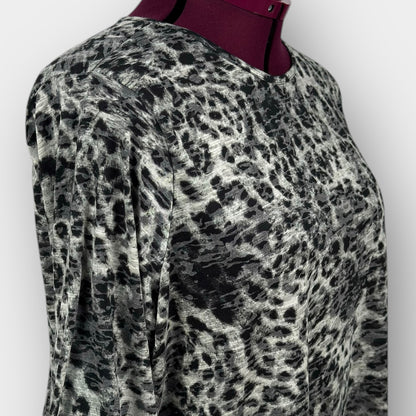 iyla sheer animal tunic