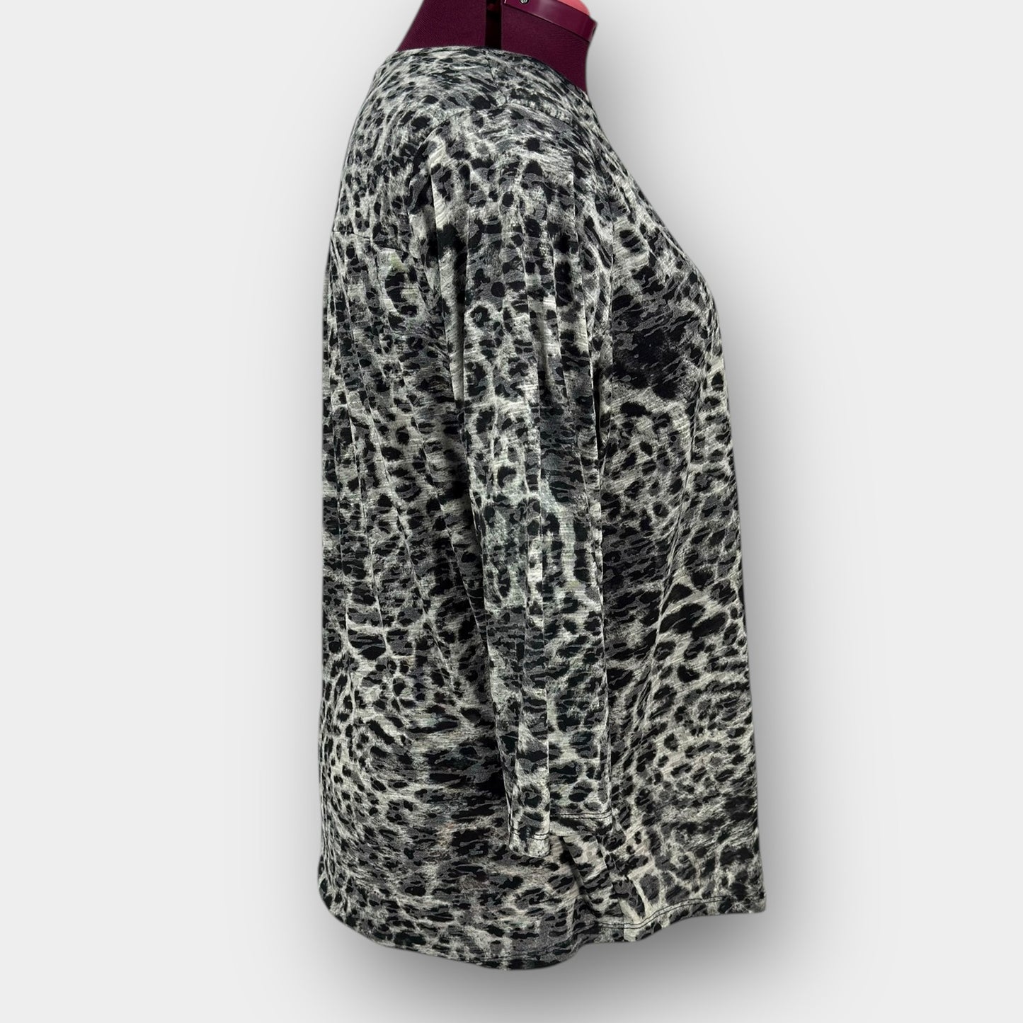 iyla sheer animal tunic