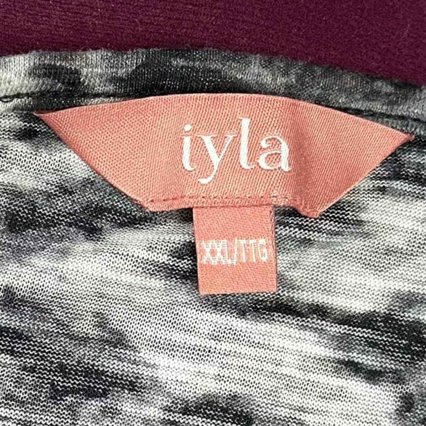 iyla sheer animal tunic