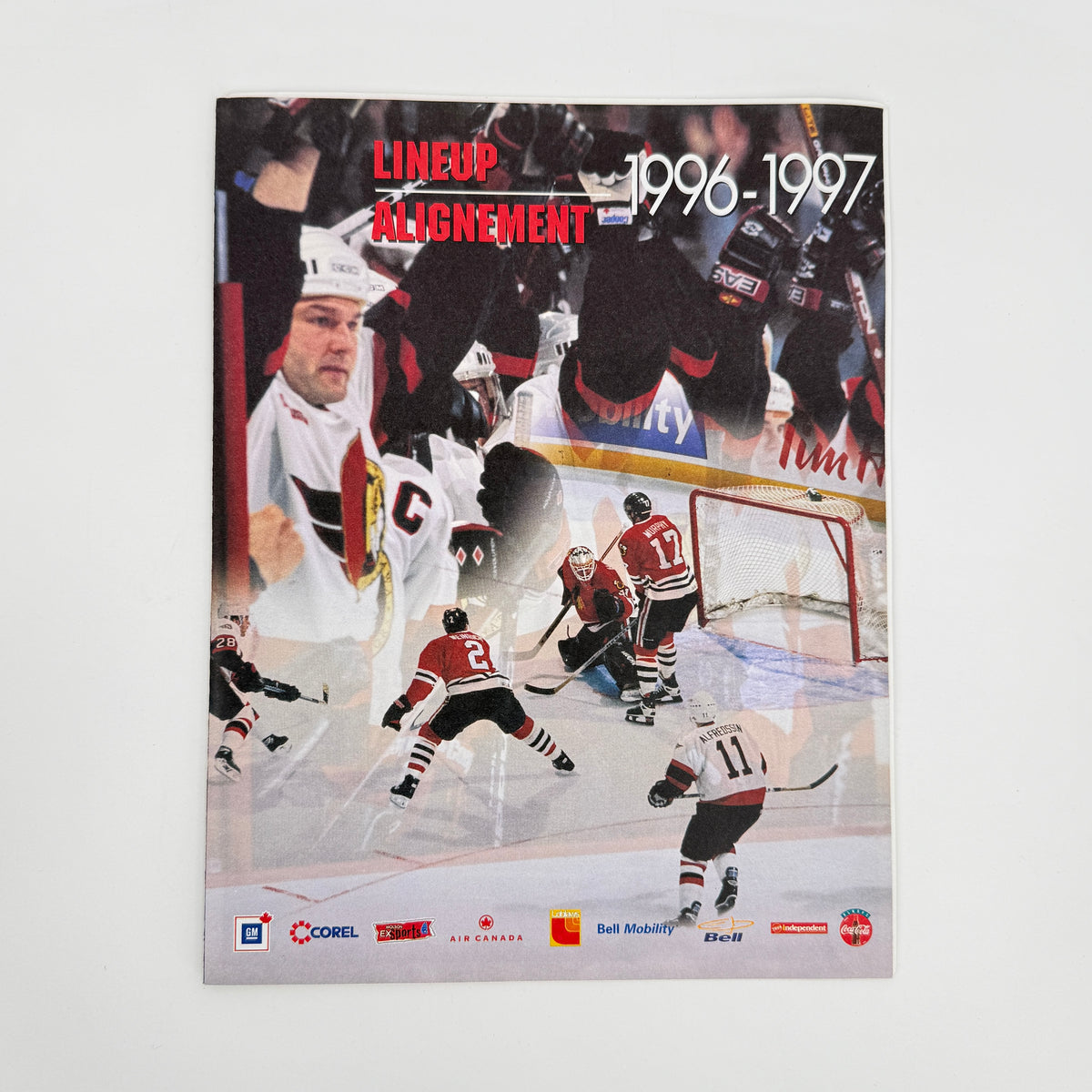 Ottawa Senators Magazine Program Lot